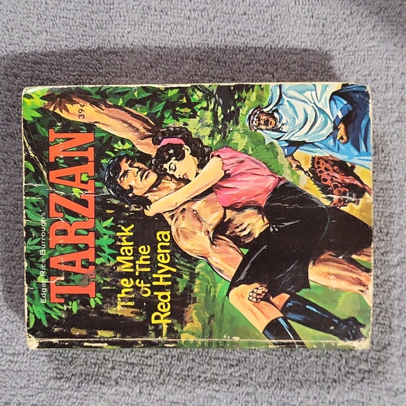 A Big Little Book Other - TARZAN The Mark of the Red Hyena 1967 ~ A Big Little Book ~ Collector's Item